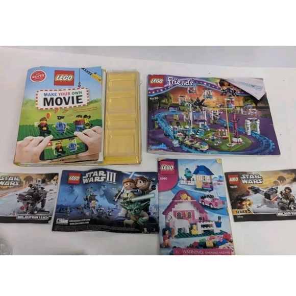 Lego Lot Bulk Wholesale 19lbs, With Pieces, Parts Of Sets, Instructions - Picture 7 of 7